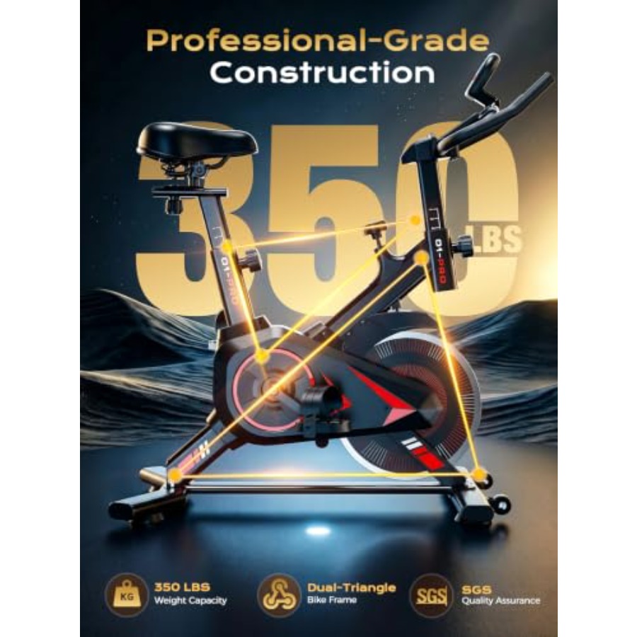 Sepeda statis untuk gym rumaha - Exercise Bike Magnetic Resistance ulasan dan harga