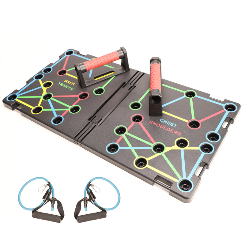 Alat Latihan Portabel Papan Pu - Push Up Board Foldable Multi Function ulasan dan harga