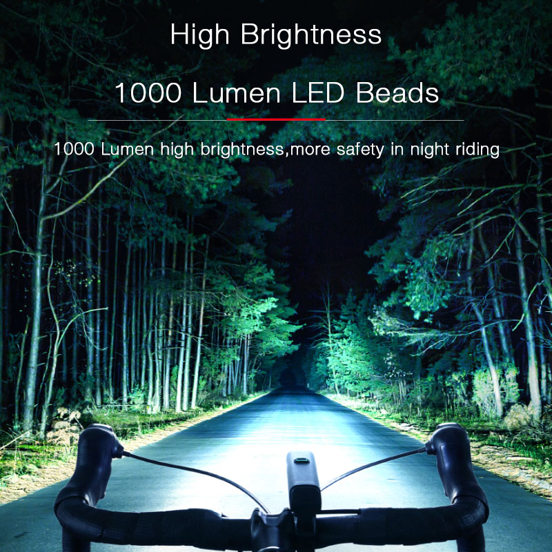 GIYO Lampu Sepeda 1000 Lumen U - Rechargeable Bicycle Headlight 1000 Lumen ulasan dan harga