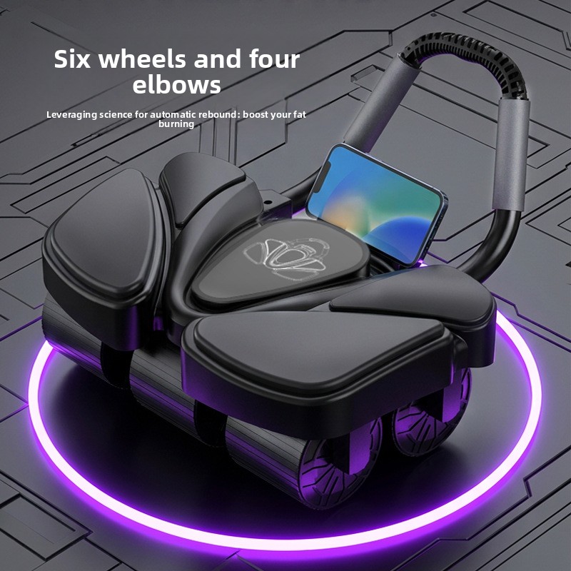 Alat Fitness Pelatih Kekuatan  - Ab Roller Wheel With Elbow Support ulasan dan harga