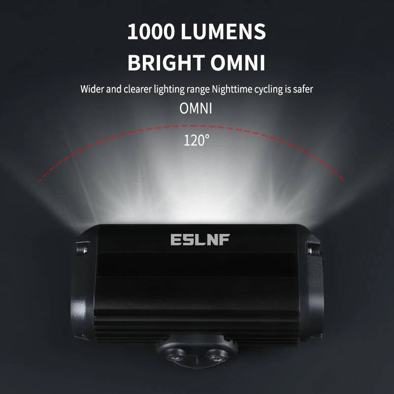 Lampu Depan Sepeda ESLNF 1000  - Rechargeable Bicycle Headlight 1000 Lumen ulasan dan harga